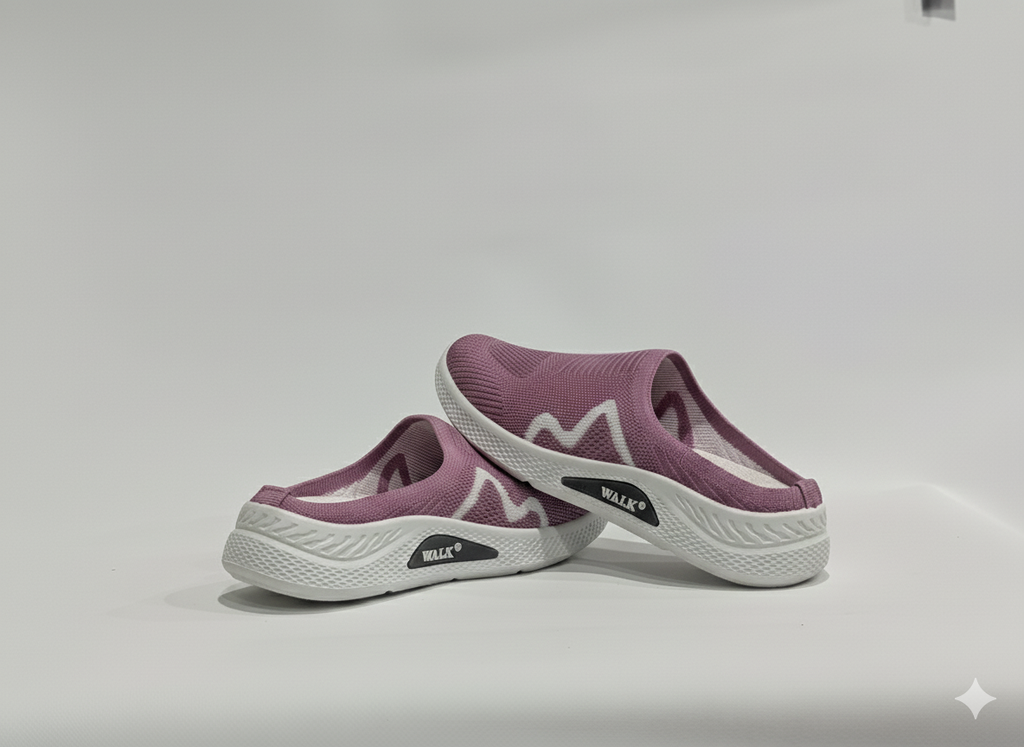 Pink Slip-on half cut