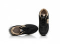 Black and beige sneakers 