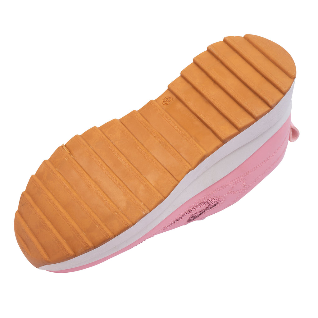 Sparkle & Step: Women’s Sequined Fashion Sneakers