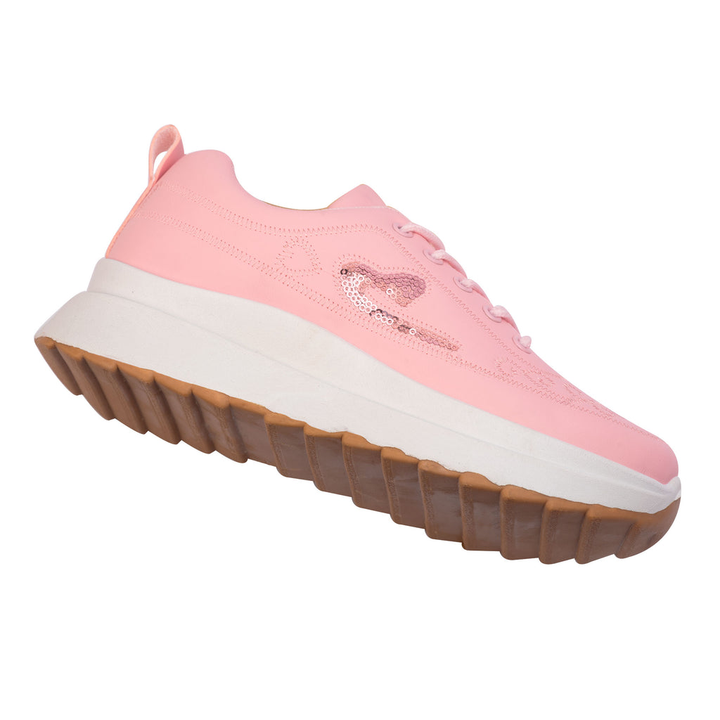Sparkle & Step: Women’s Sequined Fashion Sneakers